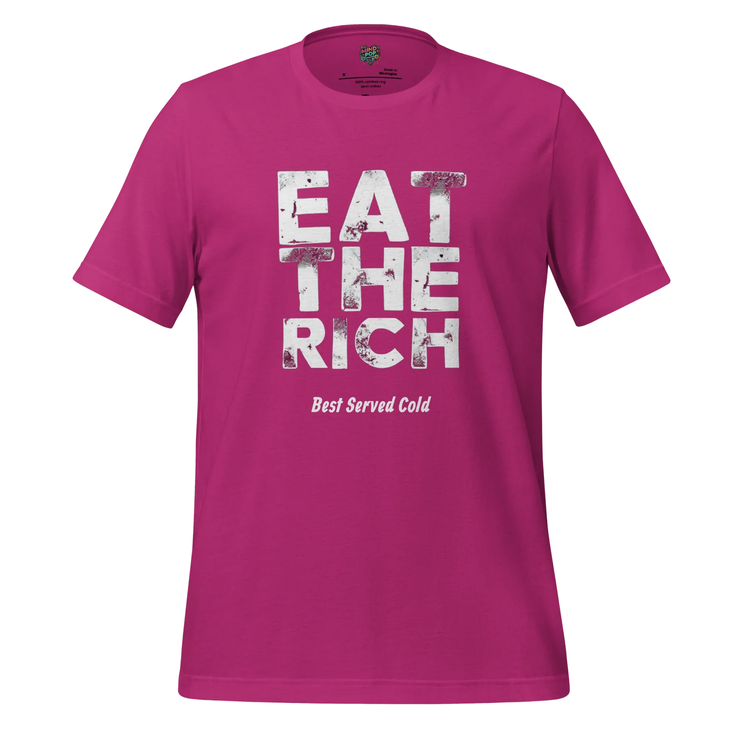 Eat The Rich Tee — Best Served Cold Graphic Berry