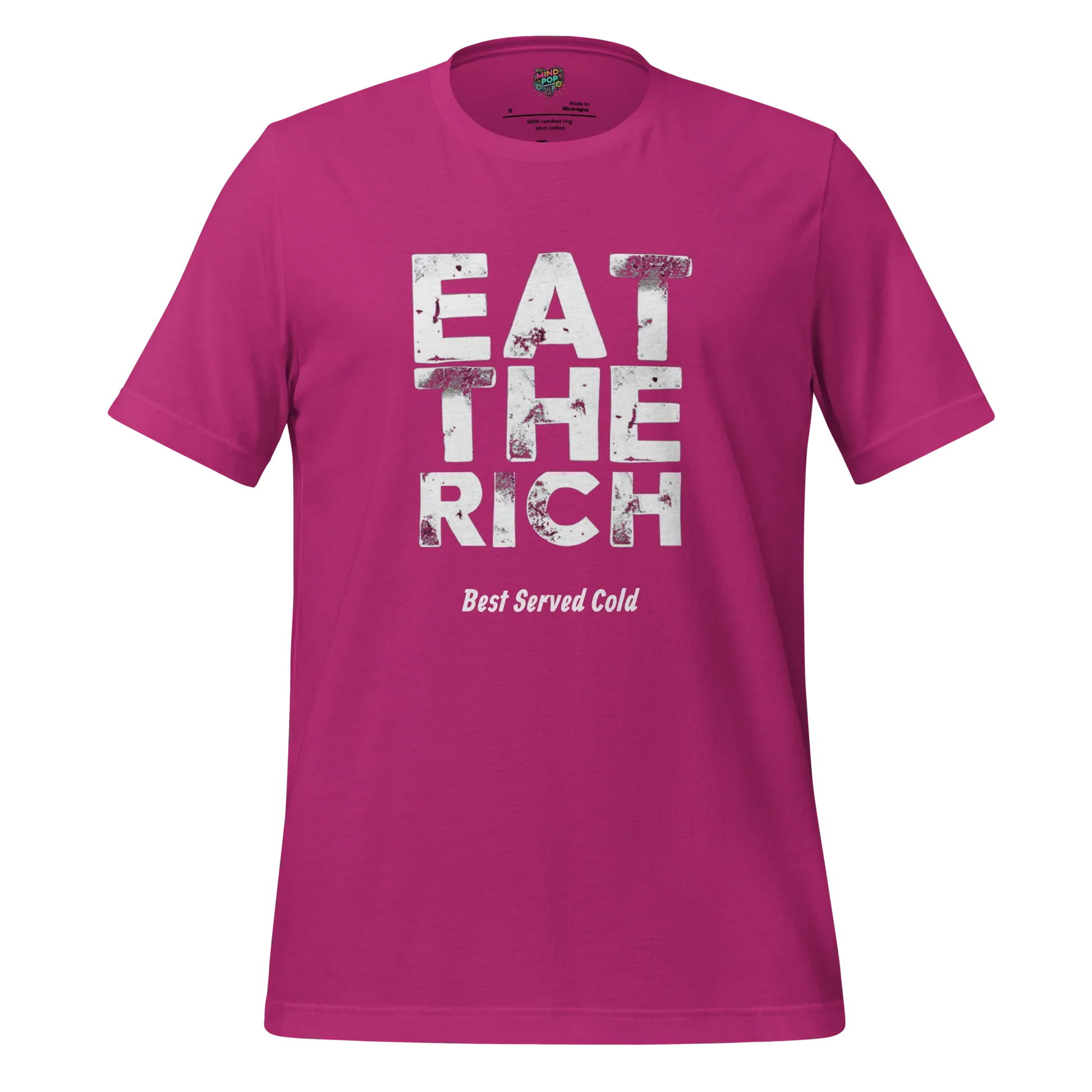 Eat The Rich Tee — Best Served Cold Graphic Berry