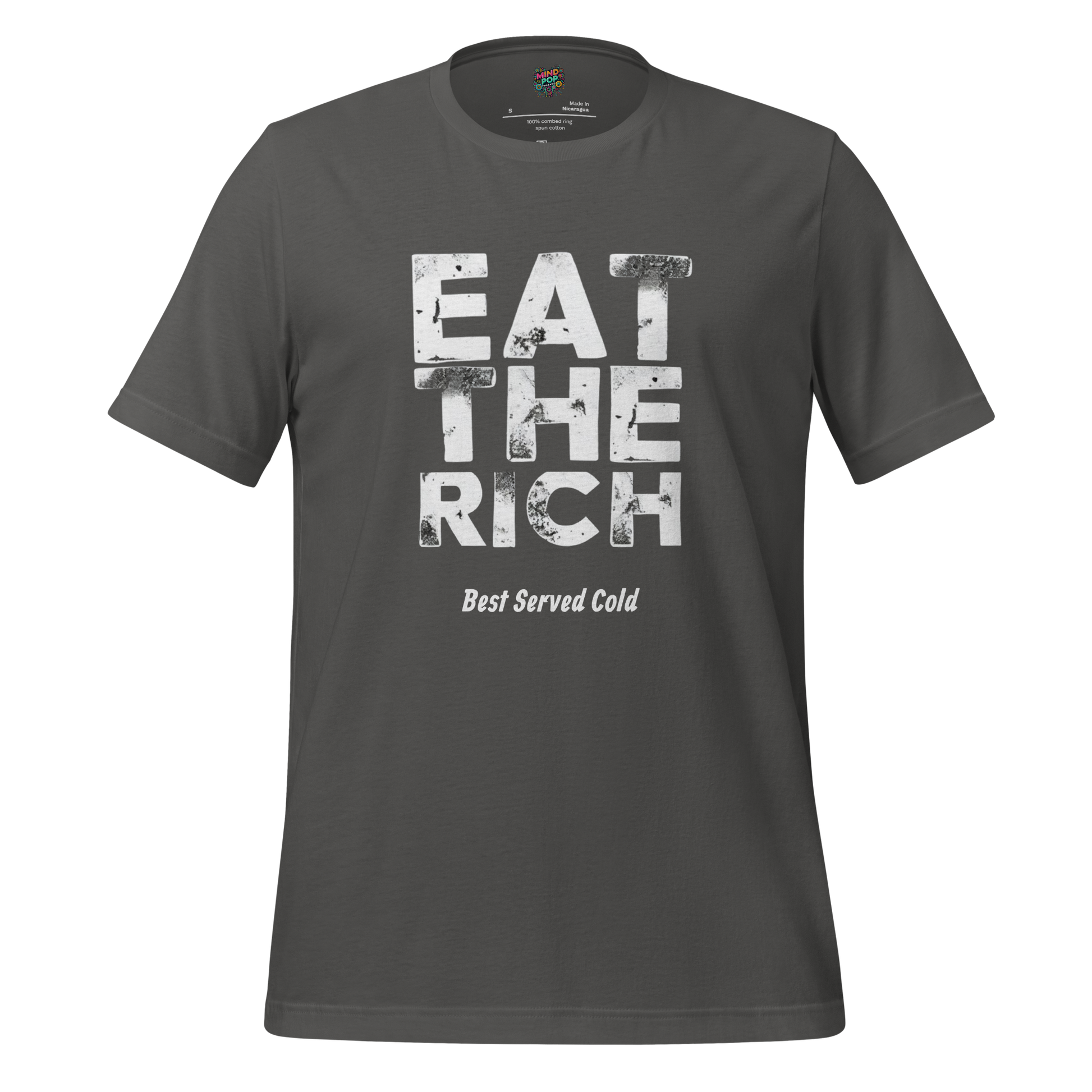 Eat The Rich Tee — Best Served Cold Graphic Asphalt