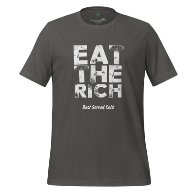 Eat The Rich Tee — Best Served Cold Graphic Asphalt