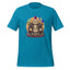 Enlightened Sit-In Punk Buddha Shirt Aqua