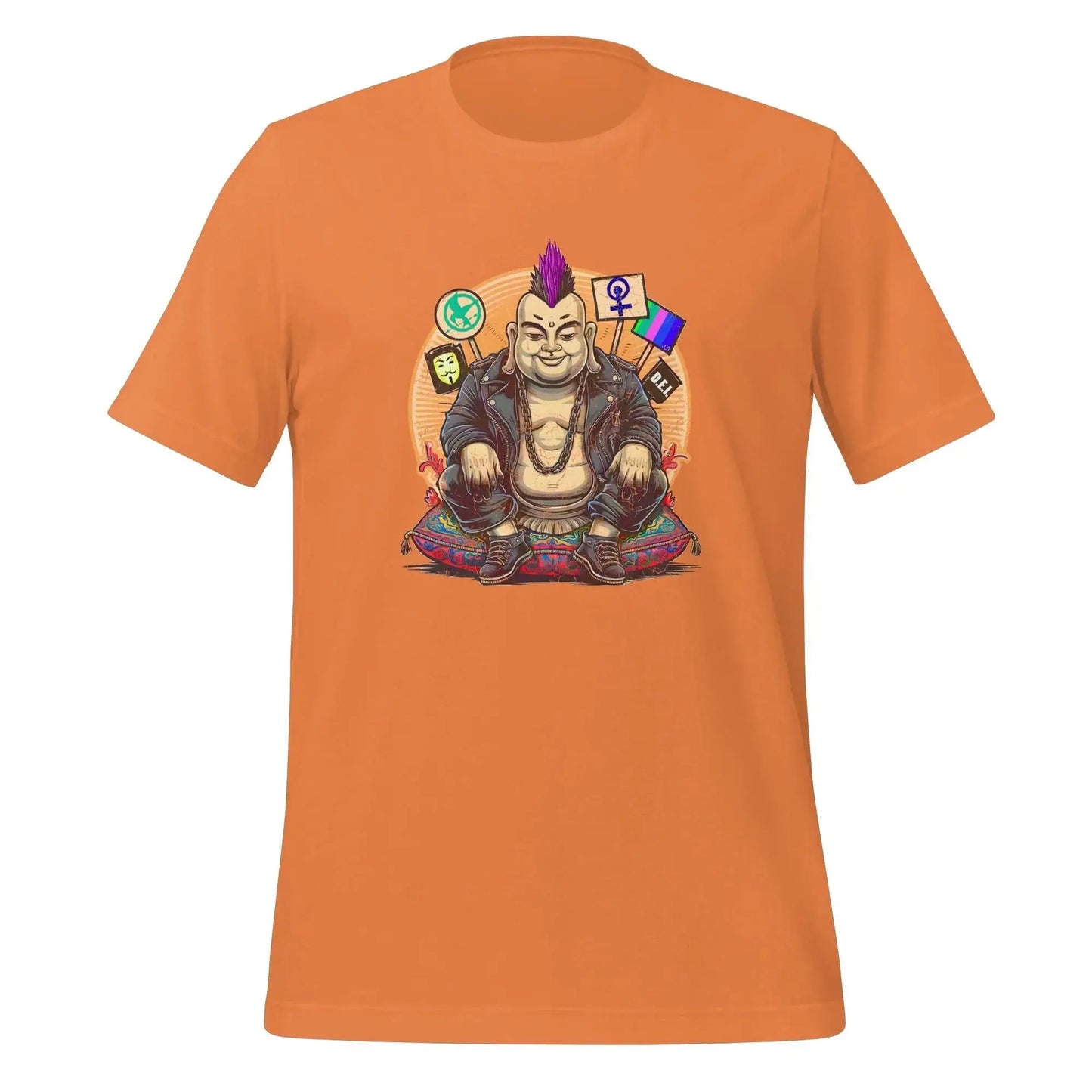 Enlightened Sit-In Punk Buddha Shirt 4XL