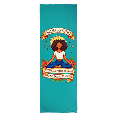 Everyday Practice Yoga Towel — Blue 24x70 inch