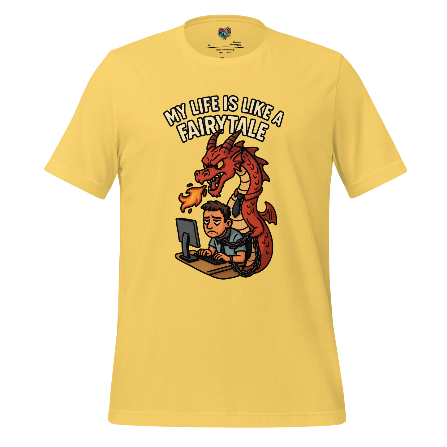 Fairytale Office Shirt Yellow