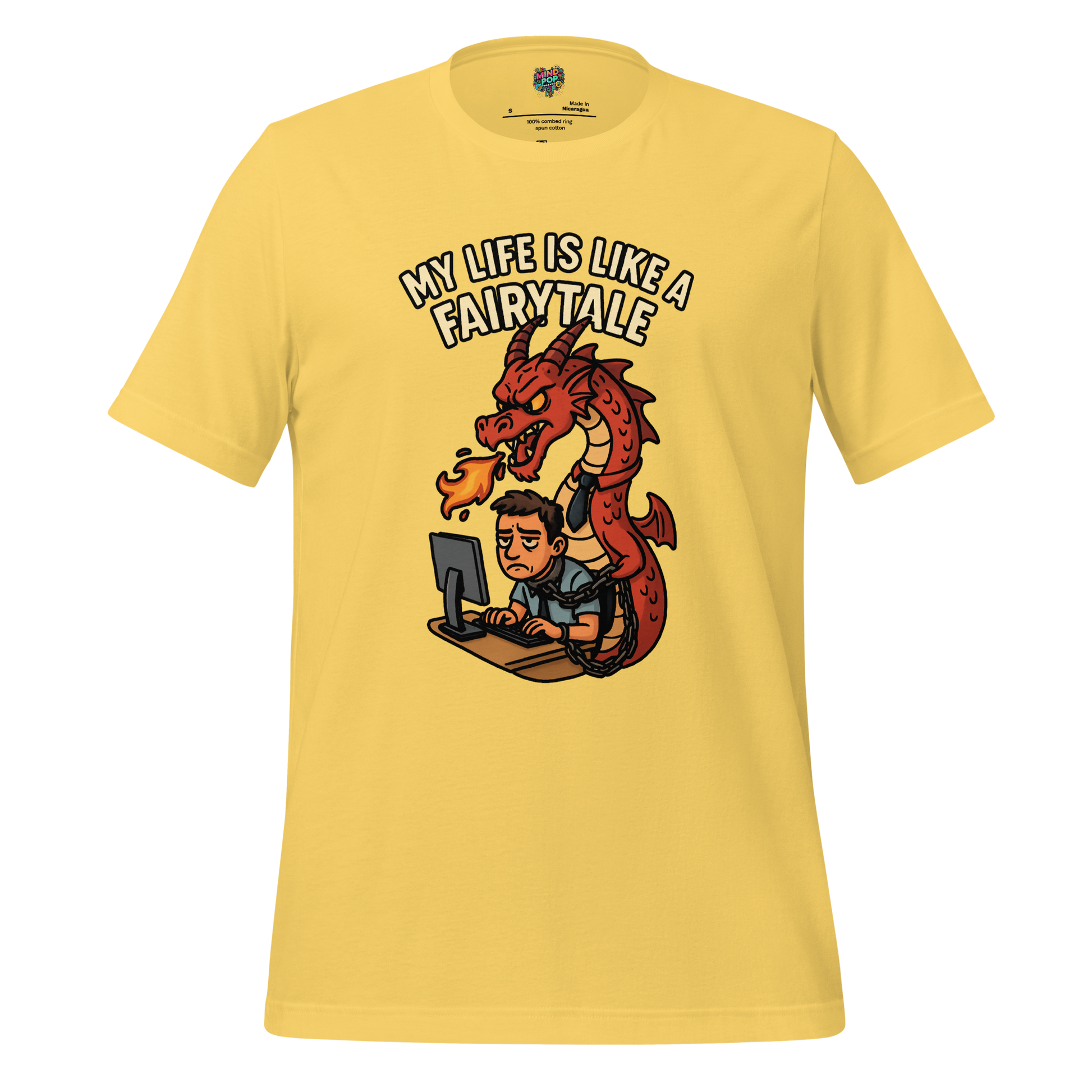 Fairytale Office Shirt Yellow