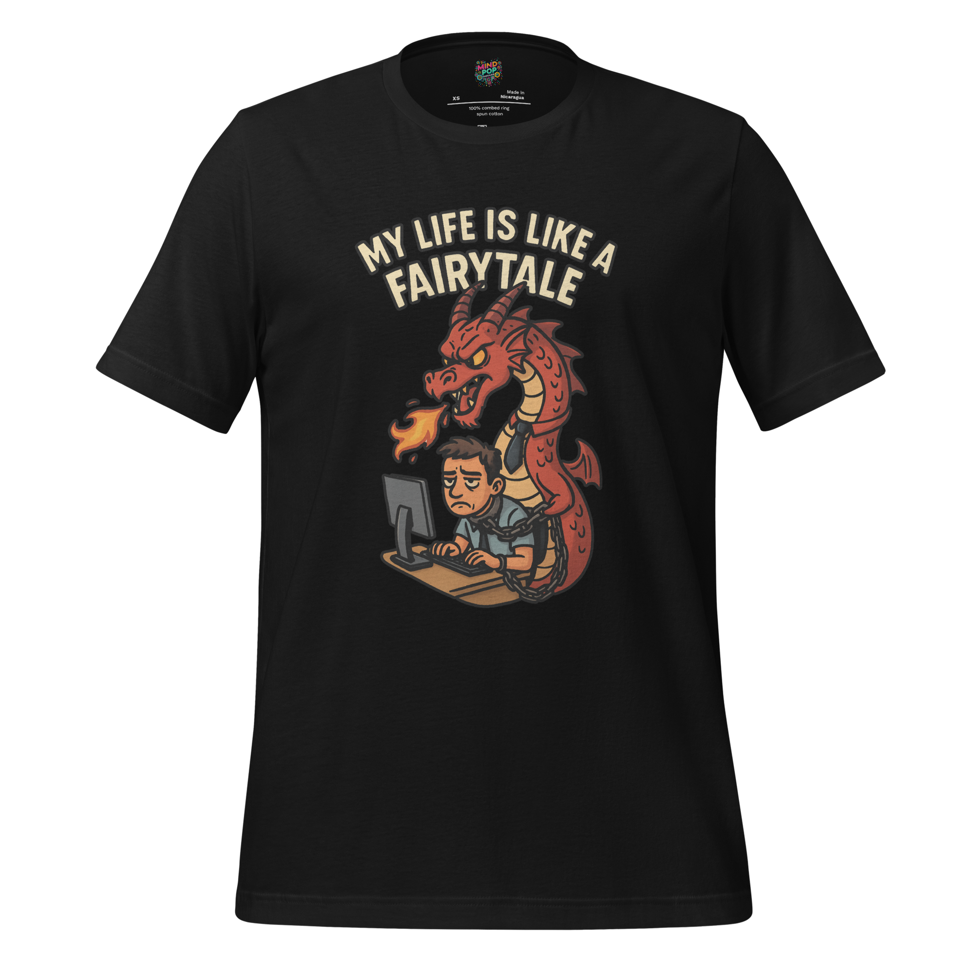 Fairytale Office Shirt Vintage Black