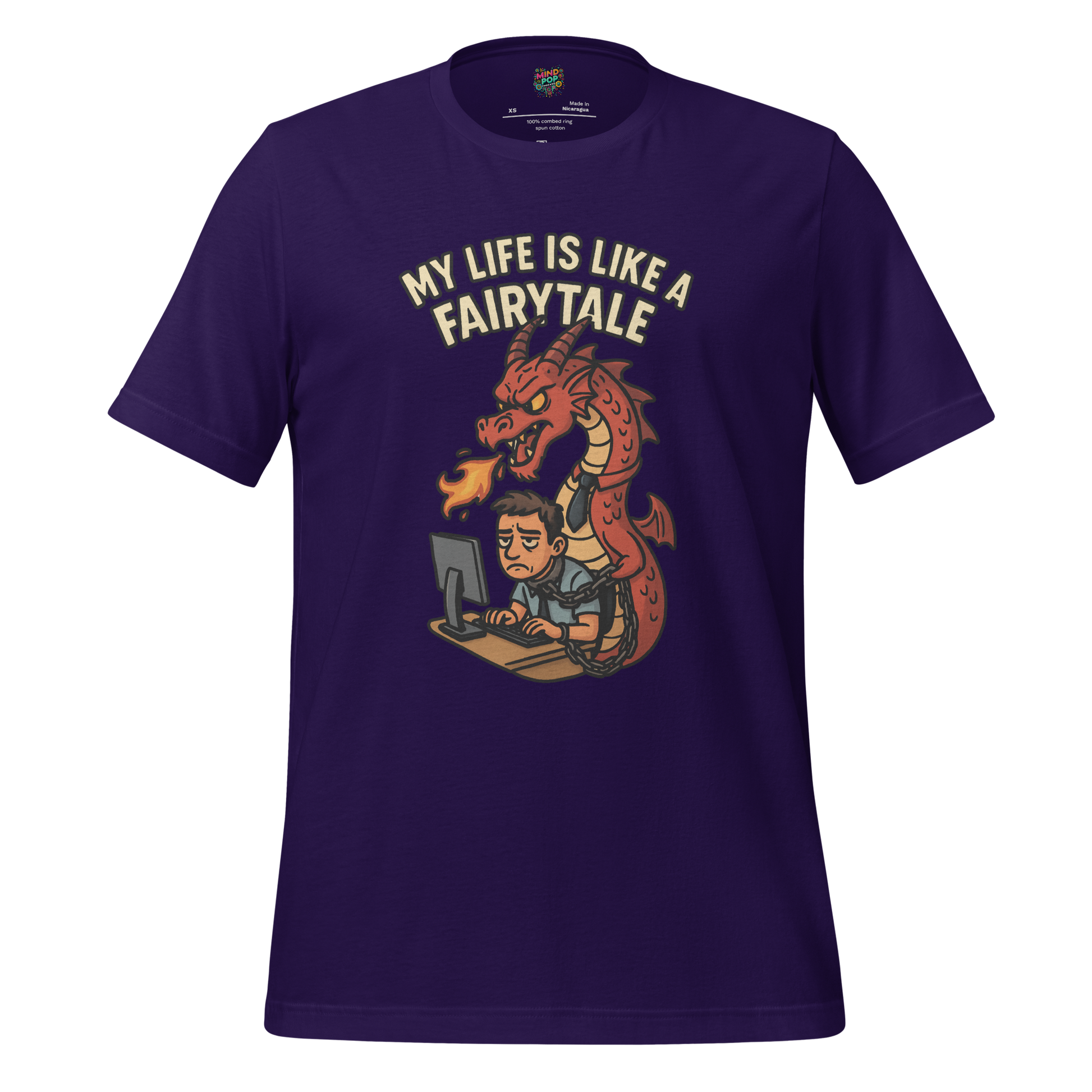 Fairytale Office Shirt Team Purple