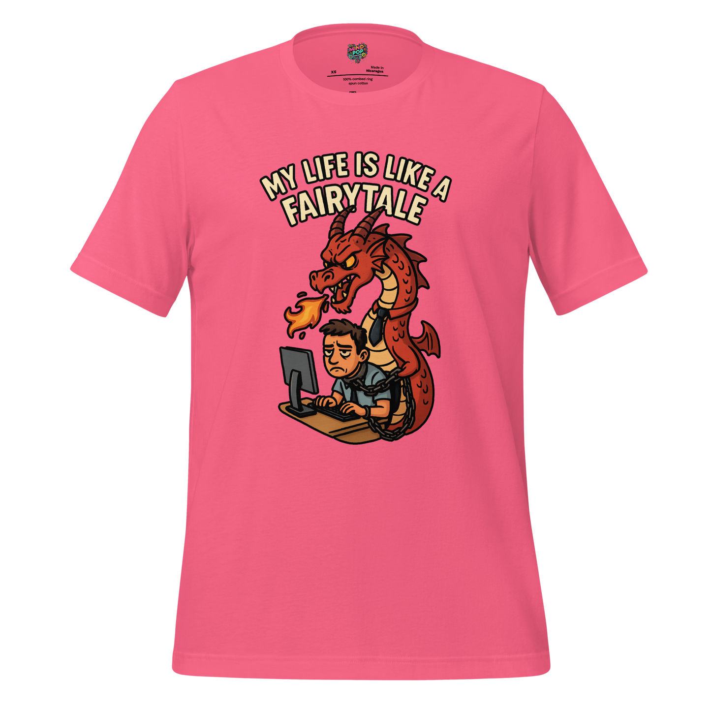 Fairytale Office Shirt Charity Pink