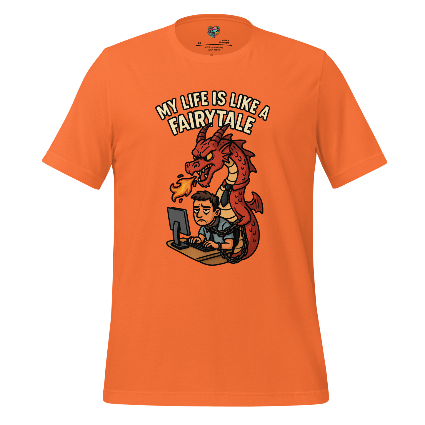 Fairytale Office Shirt Orange
