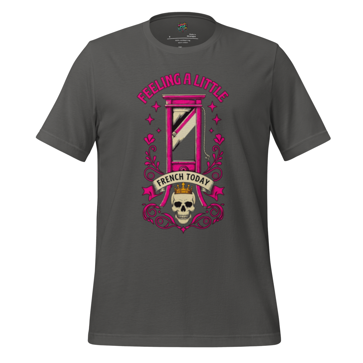 Feeling French Today Shirt Asphalt