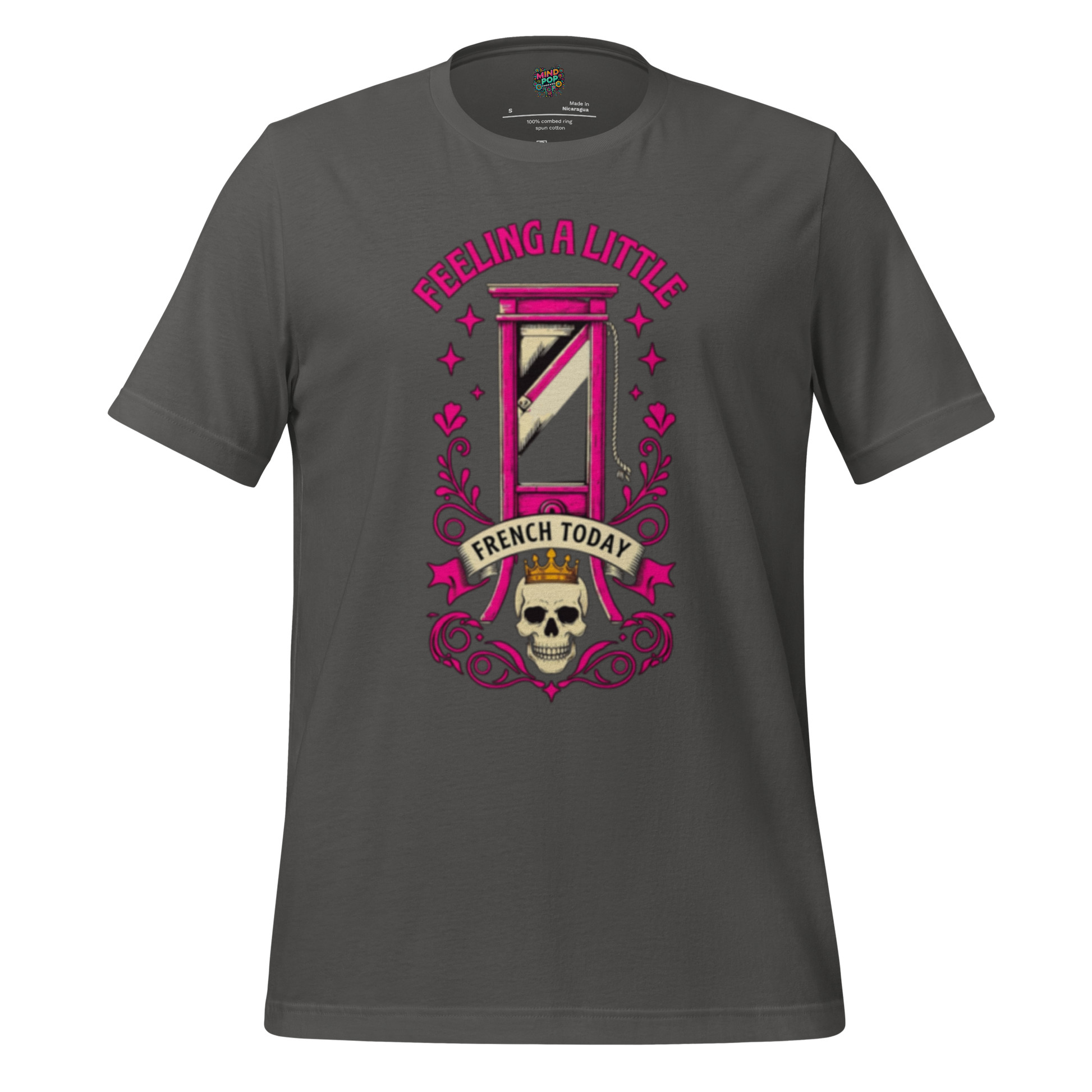 Feeling French Today Shirt Asphalt