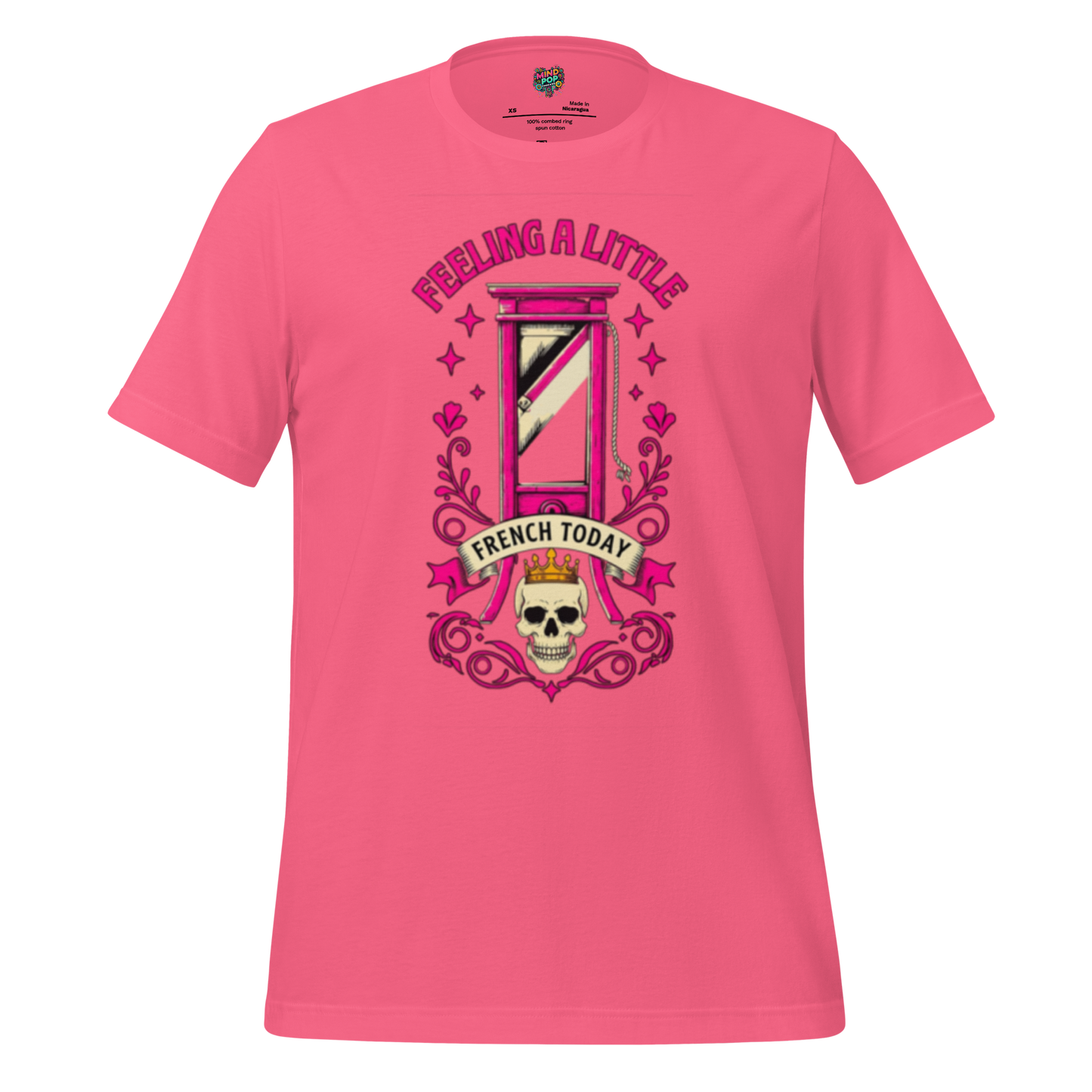 Feeling French Today Shirt Charity Pink