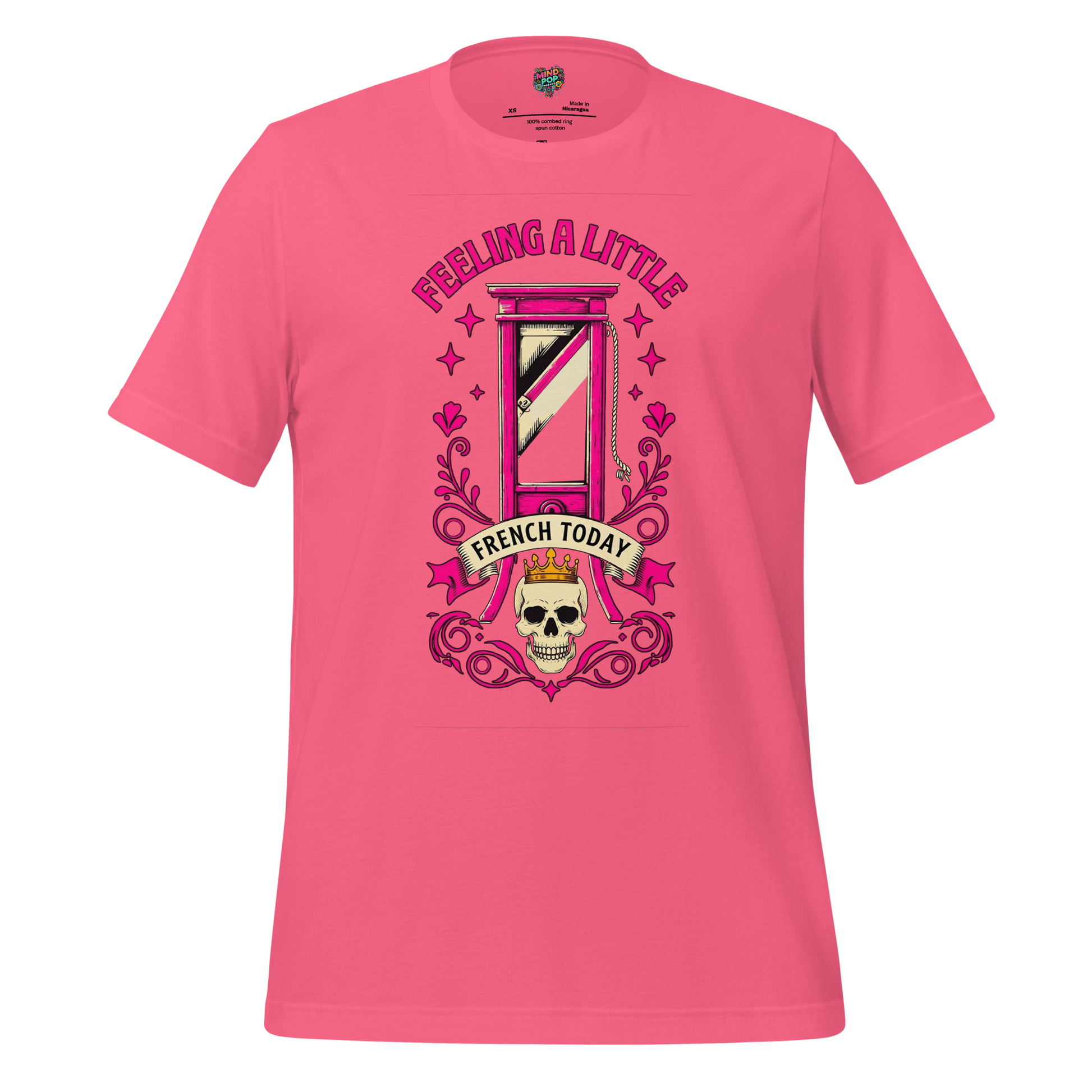 Feeling a Little French Today Shirt Charity Pink