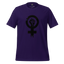 Feminist Resistance Graphic Tee — Vintage Protest Style Team Purple