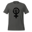 Feminist Resistance Graphic Tee — Vintage Protest Style Asphalt