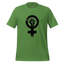Feminist Resistance Graphic Tee — Vintage Protest Style Leaf