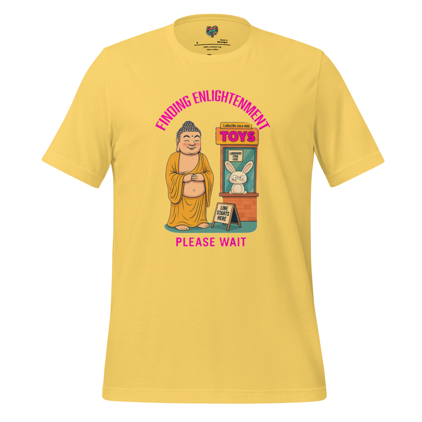 Finding Enlightenment Fufu Doll Shirt Yellow