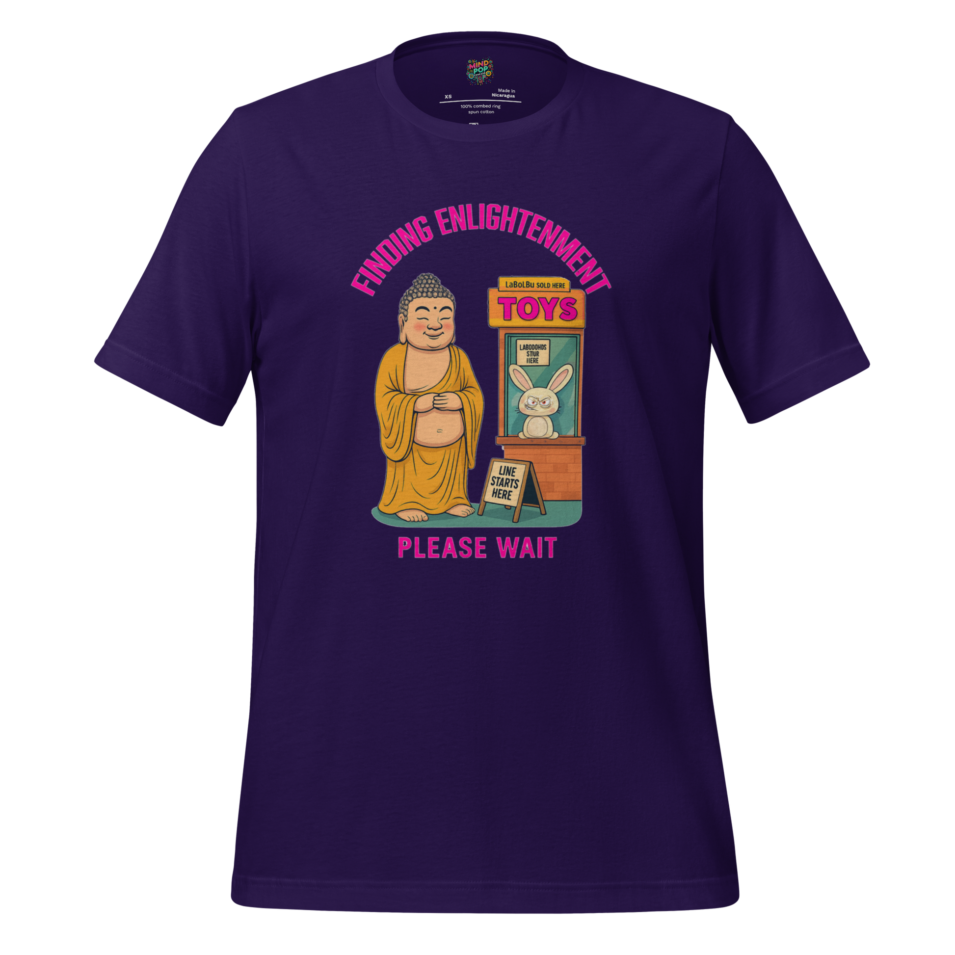 Finding Enlightenment Fufu Doll Shirt Team Purple