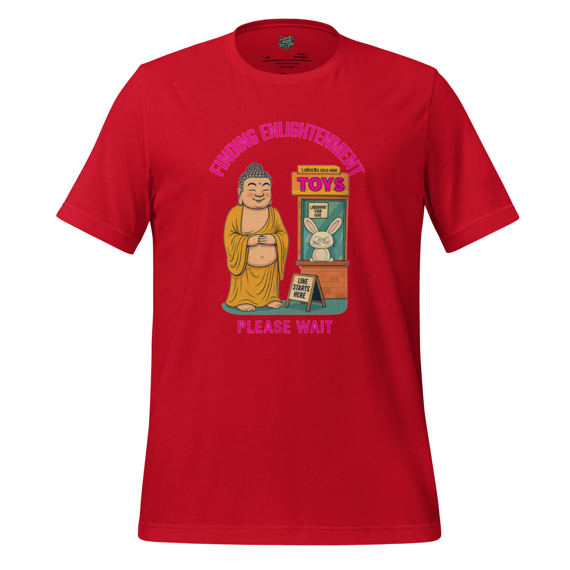 Finding Enlightenment Fufu Doll Shirt Red