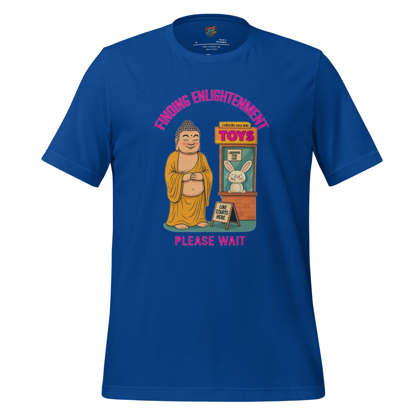 Finding Enlightenment Fufu Doll Shirt True Royal