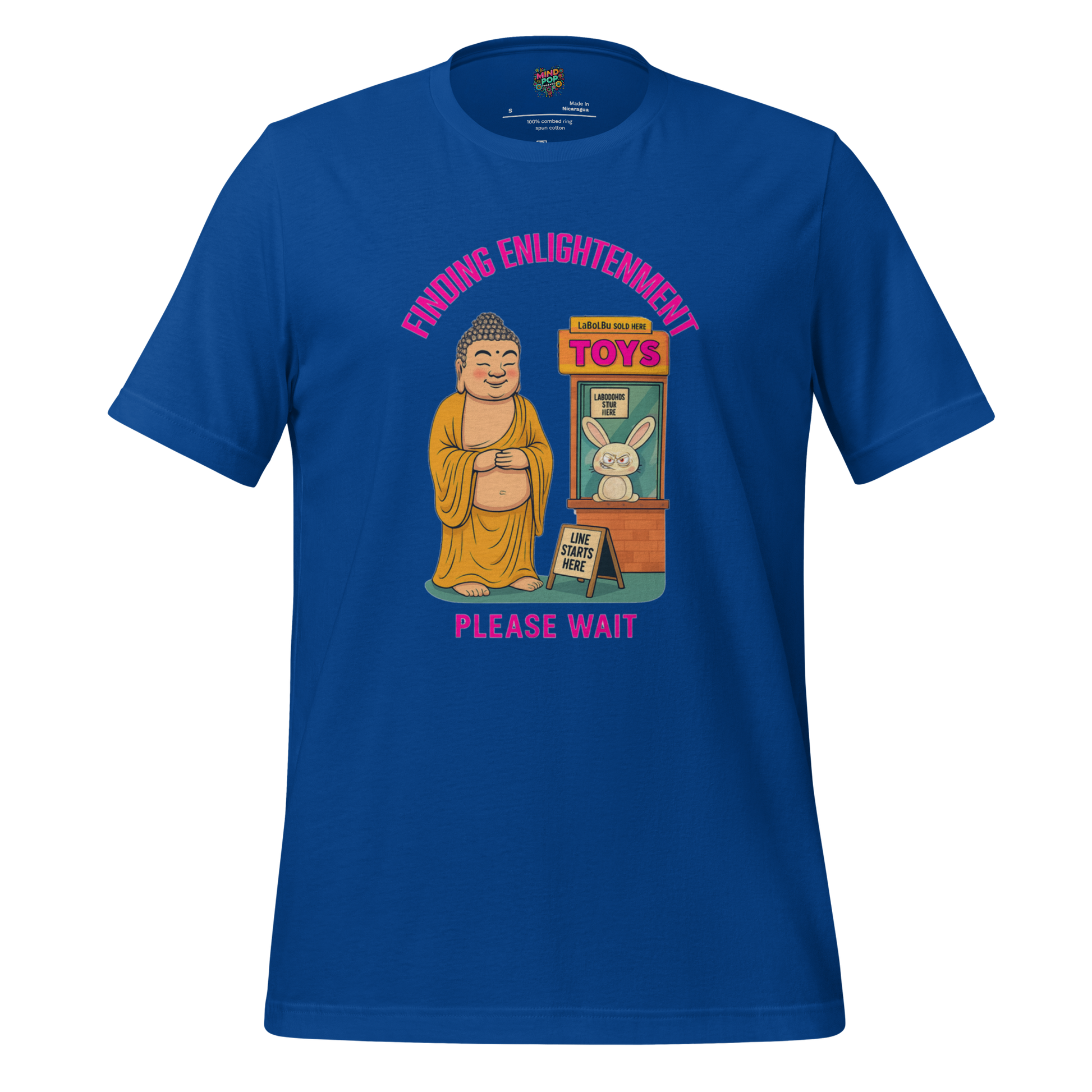 Finding Enlightenment Fufu Doll Shirt True Royal