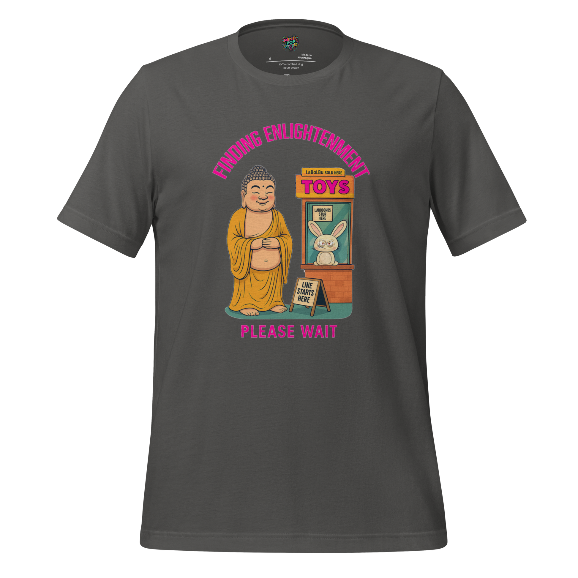 Finding Enlightenment Fufu Doll Shirt Asphalt