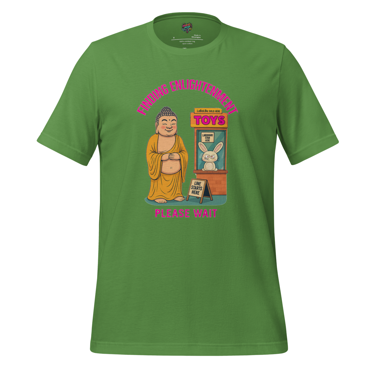 Finding Enlightenment Fufu Doll Shirt Leaf