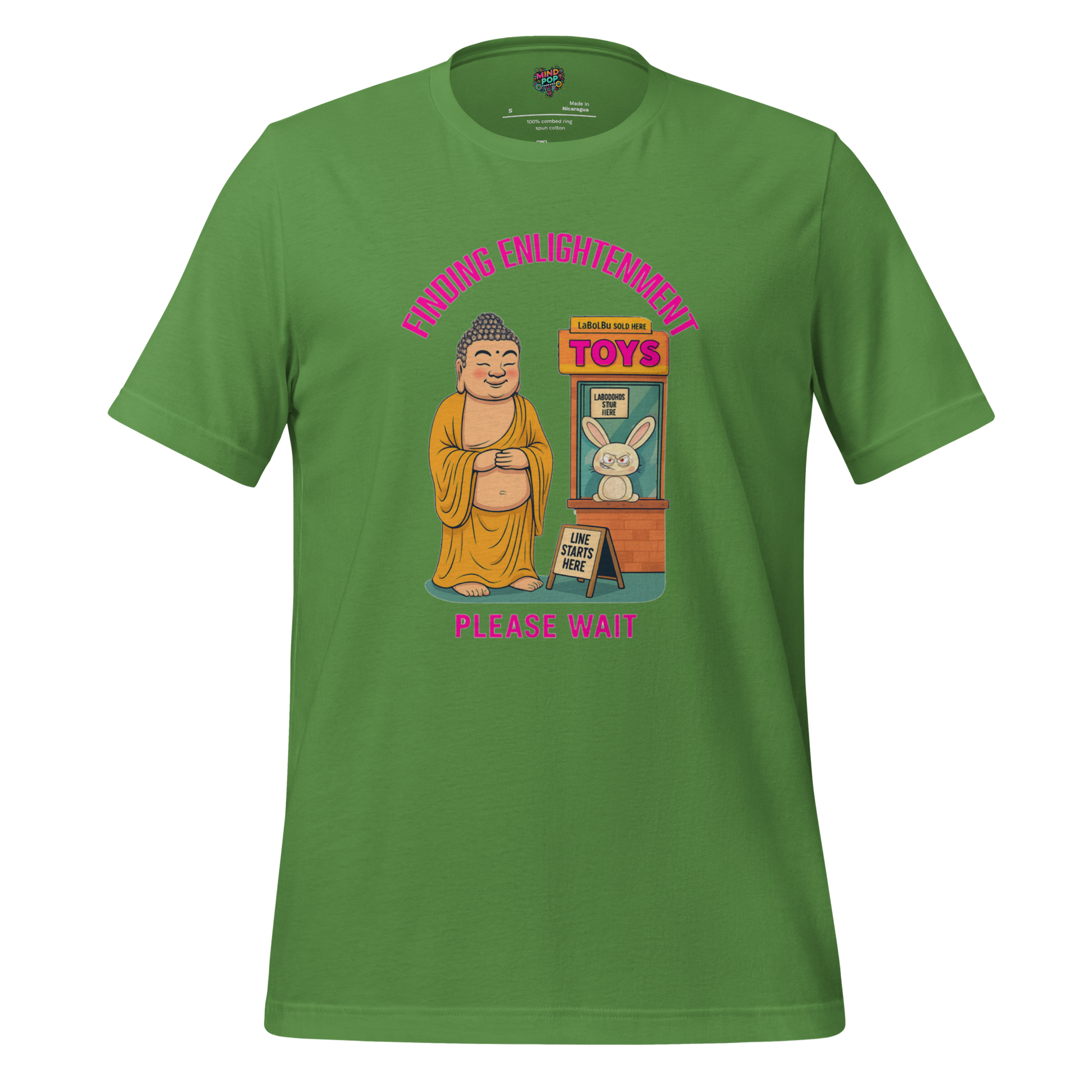 Finding Enlightenment Fufu Doll Shirt Leaf