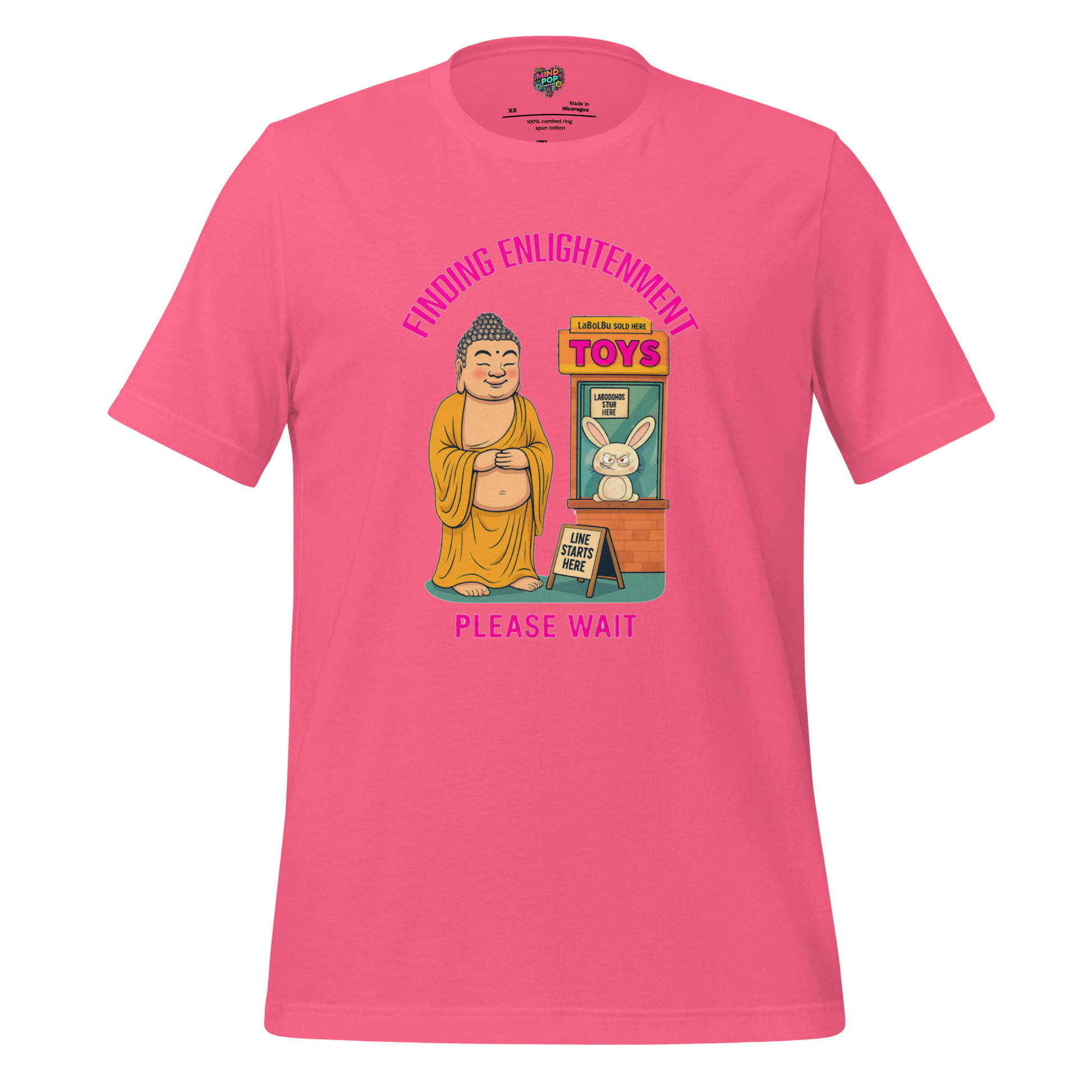 Finding Enlightenment Fufu Doll Shirt Charity Pink