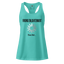 Finding Enlightenment RacerBack Tank Tahiti Blue