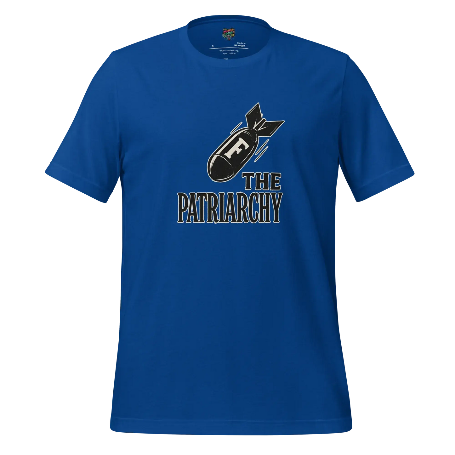 Smash The Patriarchy Tee — Feminist Statement Shirt True Royal