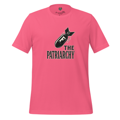 Smash The Patriarchy Tee — Feminist Statement Shirt Charity Pink