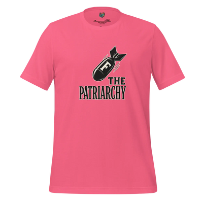 Smash The Patriarchy Tee — Feminist Statement Shirt Charity Pink