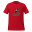 Feminist Resistance Graphic Tee — Vintage Protest Style Red