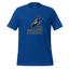 Feminist Resistance Graphic Tee — Vintage Protest Style True Royal