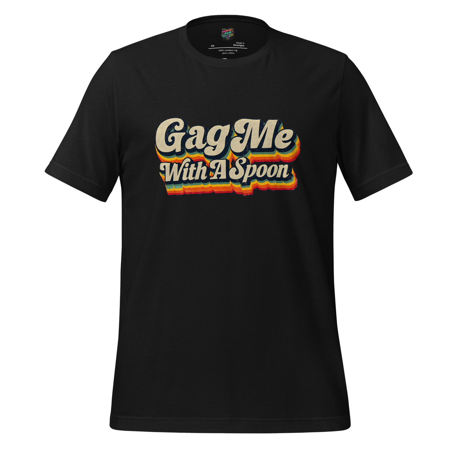 Gag Me with a Spoon Shirt Vintage Black