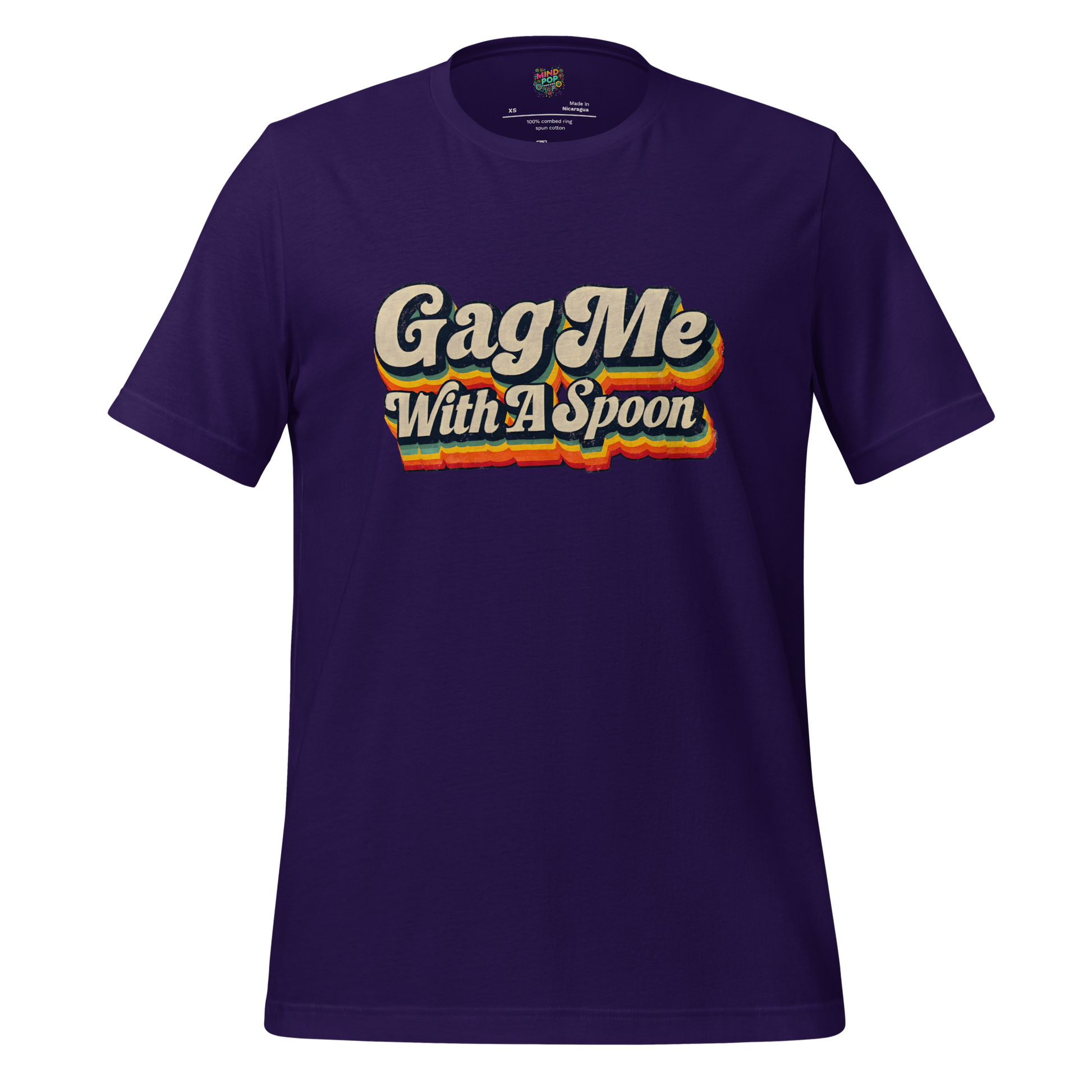 Gag Me with a Spoon Shirt Team Purple
