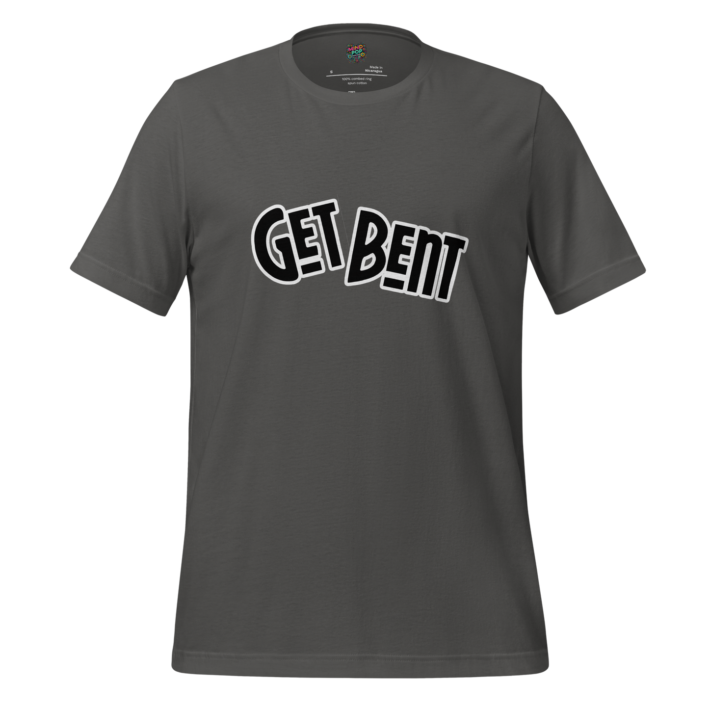 GenX Text Get Bent Shirt Asphalt