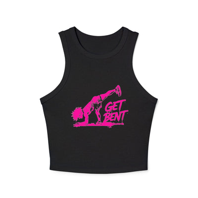 Get Bent Snarky Yoga & Pilates Shirt Solid Black Blend