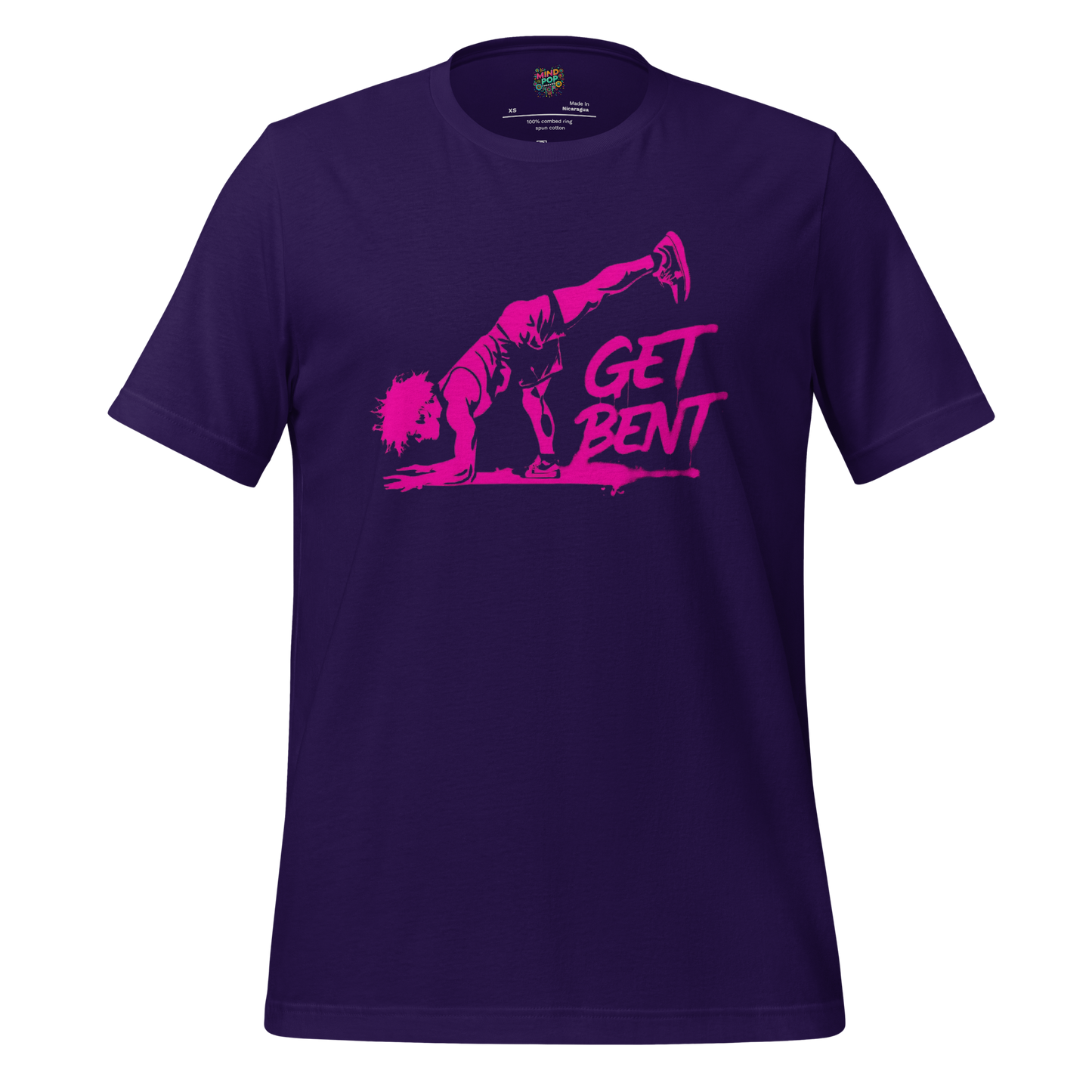 Get Bent Yoga Shirt Team Purple