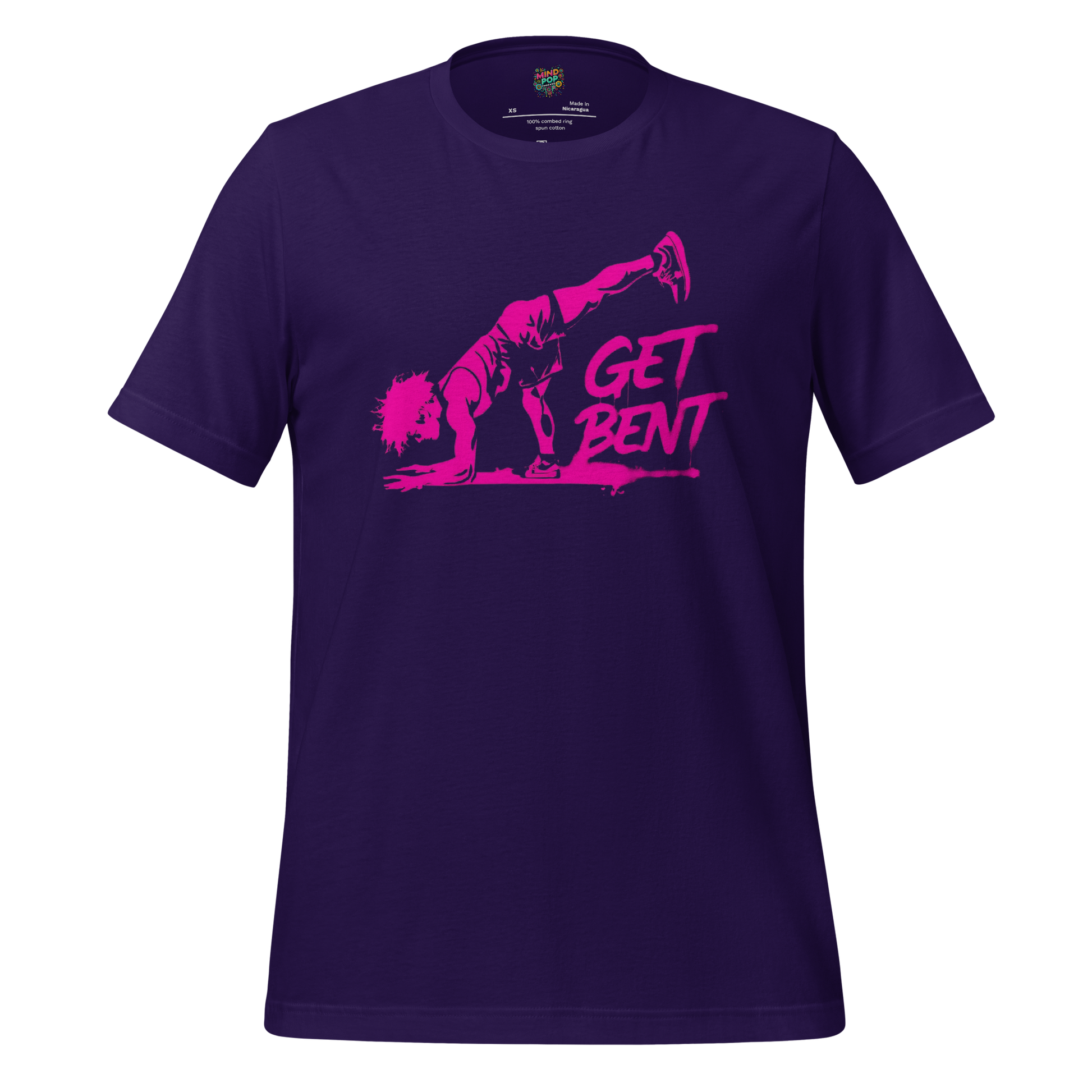 Get Bent Yoga Shirt Team Purple