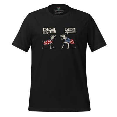 God Gods, No Masters K9 Shirt Vintage Black