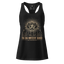 Gold Omnipotent Order Yoga Tank Racerback for Women Black