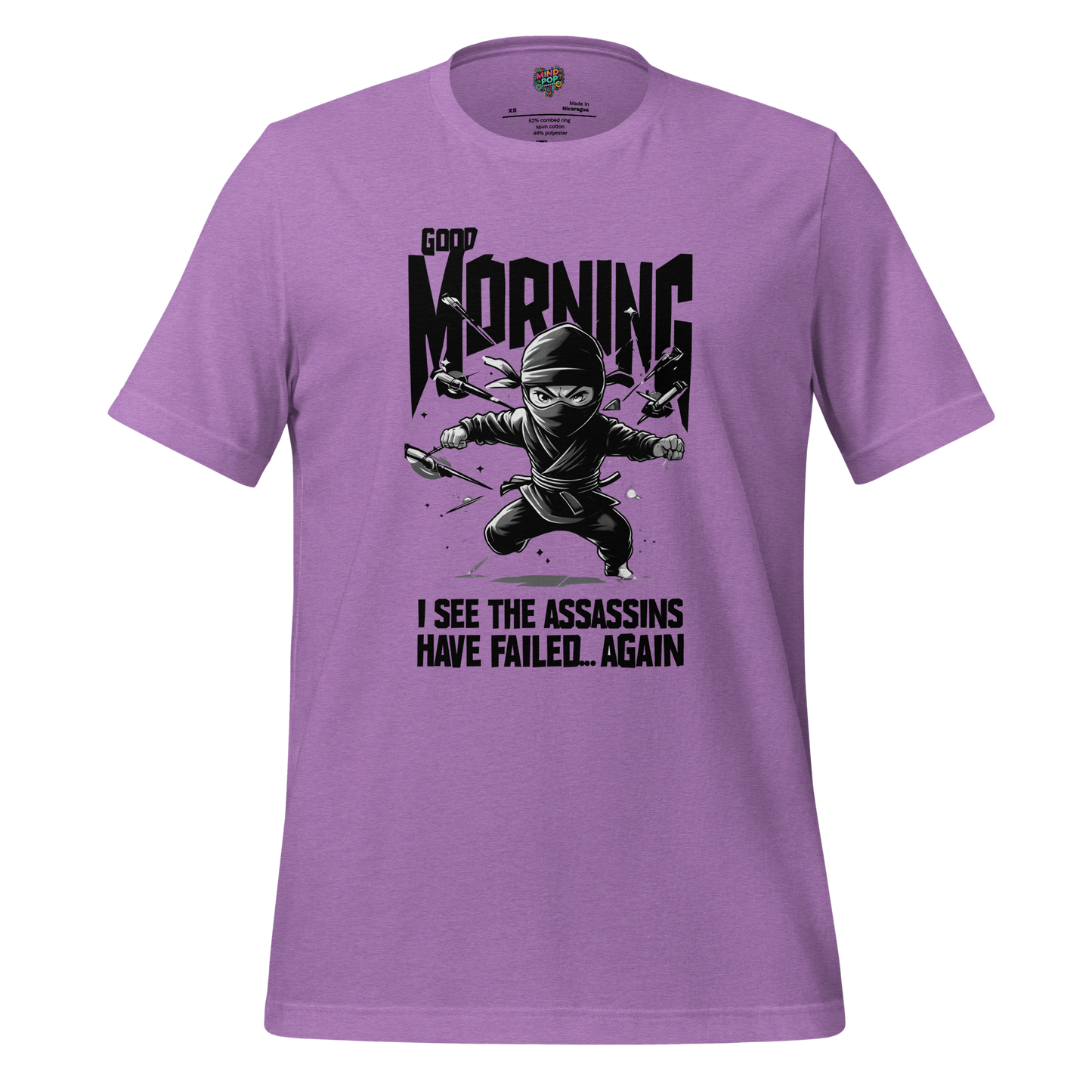 Good Moring Shirt Heather Team Purple