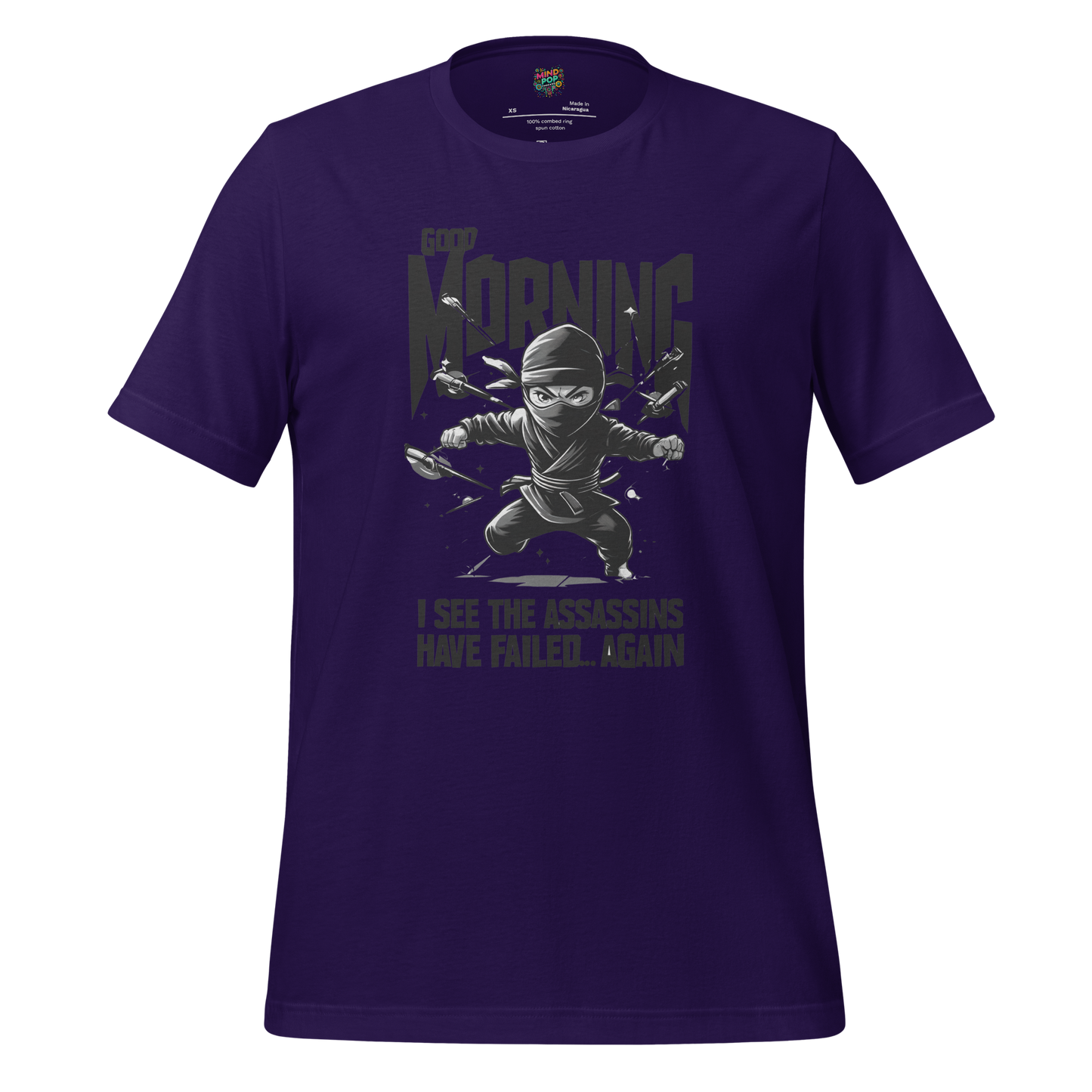 Good Moring Shirt Team Purple