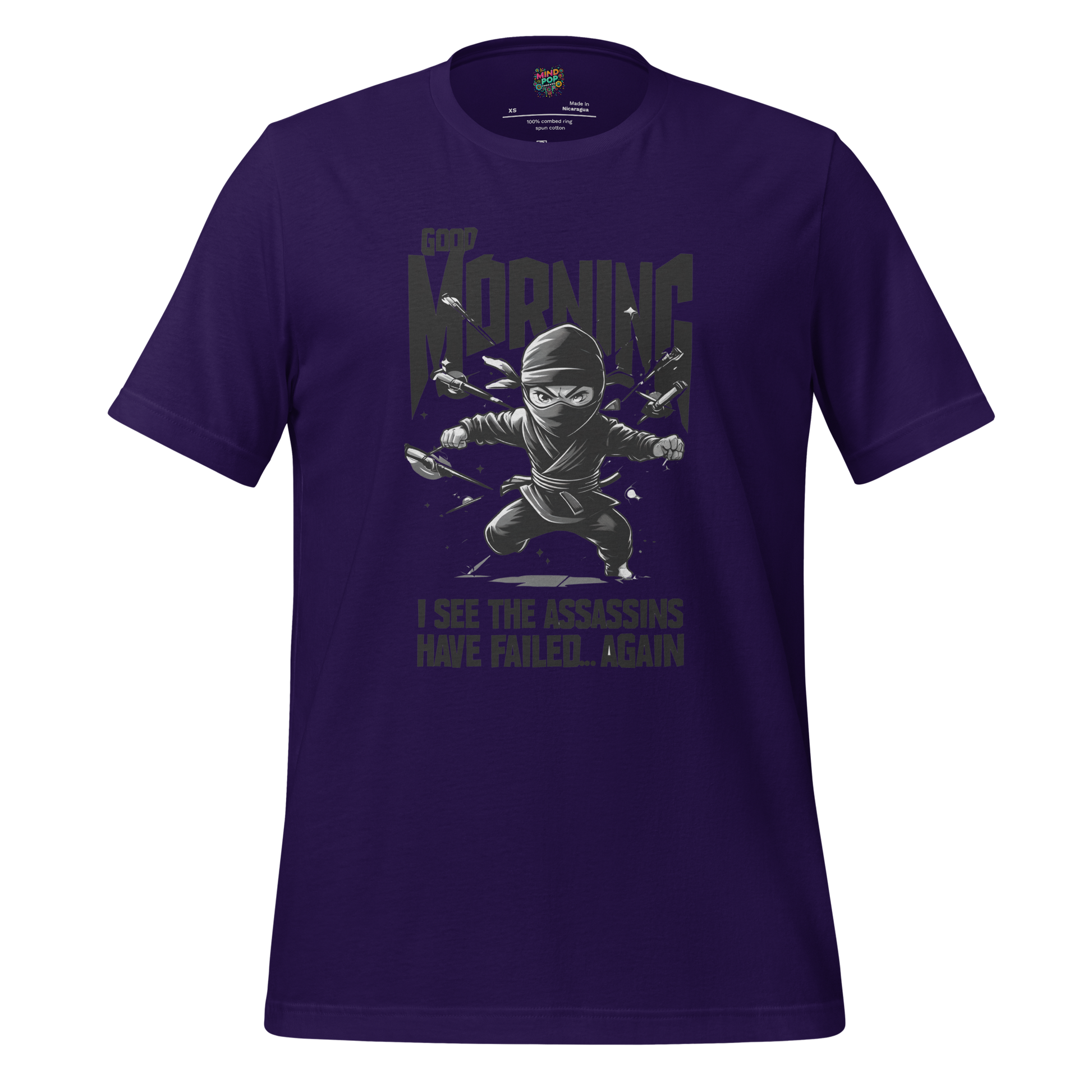 Good Moring Shirt Team Purple