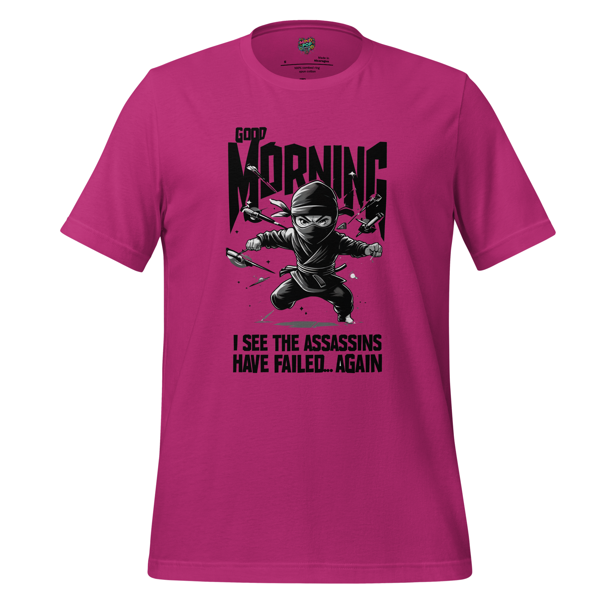 Good Moring Shirt Berry