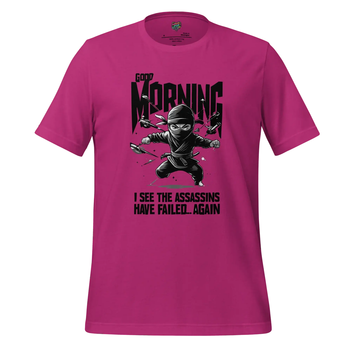 Good Moring Shirt Berry