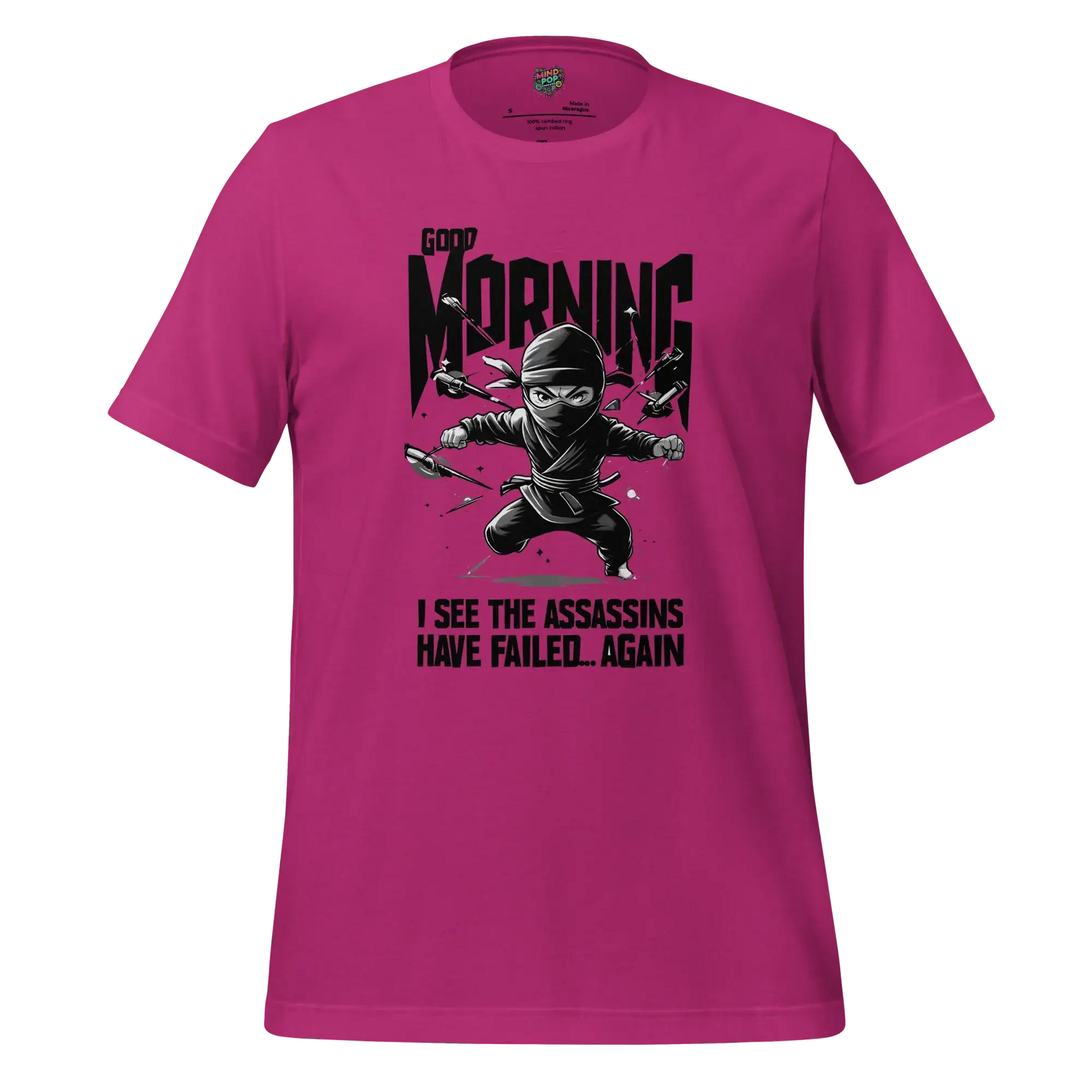 Good Moring Shirt Berry