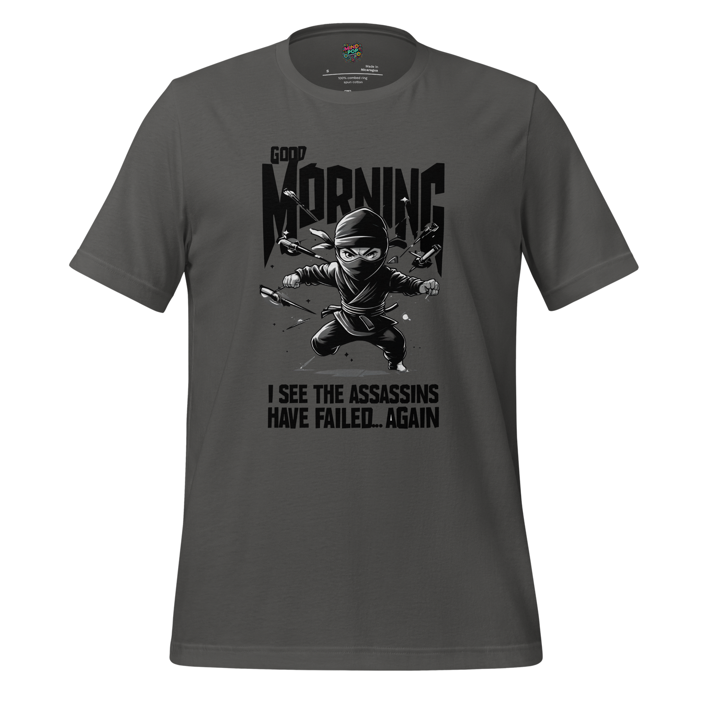 Good Moring Shirt Asphalt